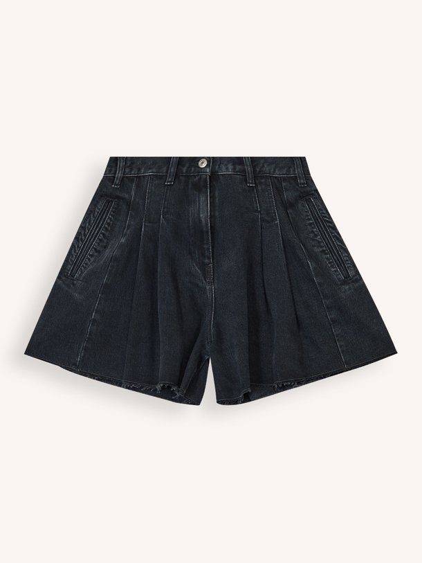 Ontdek de Presley high waist loose fit short van Bellerose in de kleur Zwart bij Orangebag. Op werkdagen voor 21:45 besteld, morgen in huis.