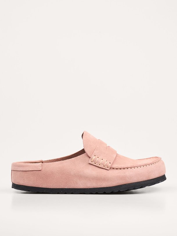 Ontdek de Naples suède instappers van Birkenstock in de kleur Oud roze bij Orangebag. Op werkdagen voor 21:45 besteld, morgen in huis.
