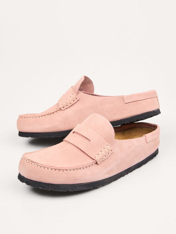 Ontdek de Naples suède instappers van Birkenstock in de kleur Oud roze bij Orangebag. Op werkdagen voor 21:45 besteld, morgen in huis.