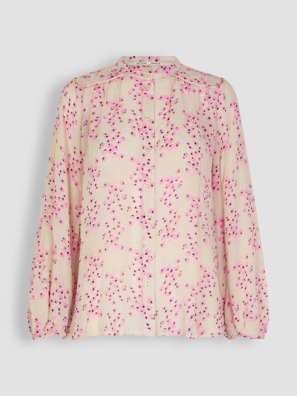 Ontdek de Ciloa vicose blouse met print van Second Female in de kleur zand bij Orangebag. Op werkdagen voor 21:45 besteld, morgen in huis.