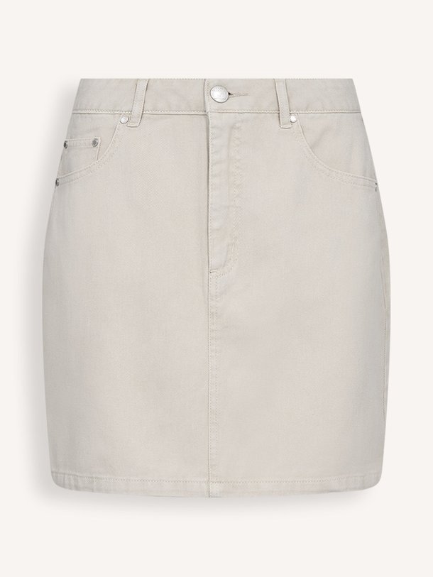 Ontdek de Charlee denim rok van Copenhagen Muse in de kleur ecru bij Orangebag. Op werkdagen voor 21:45 besteld, morgen in huis.