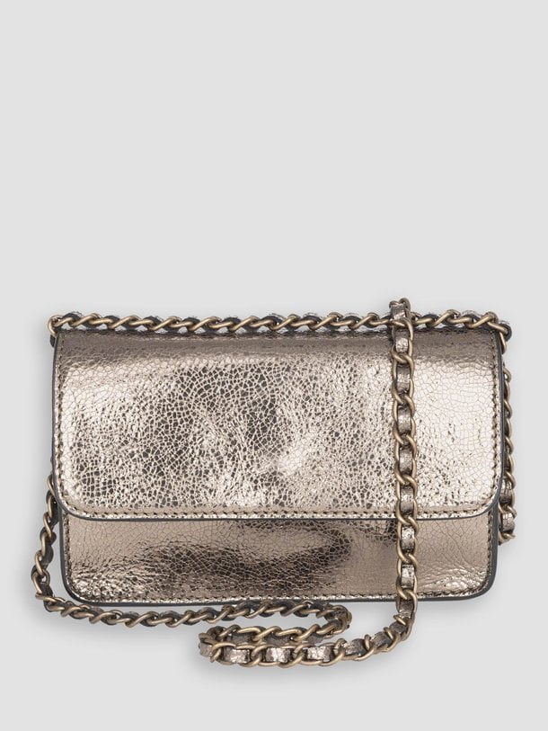 Ontdek de Loua lederen metallic crossbody tas van By-Bar in de kleur brons bij Orangebag. Op werkdagen voor 21:45 besteld, morgen in huis.