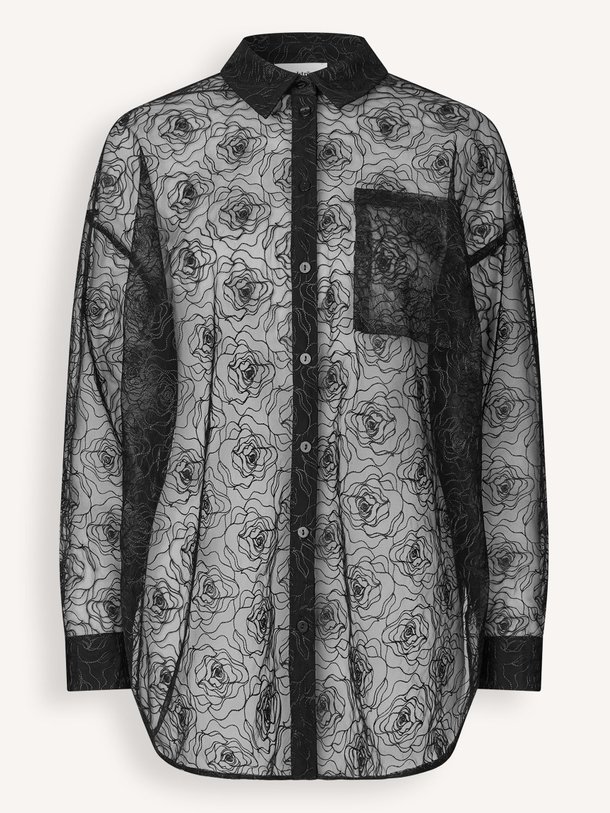 Ontdek de Rocco geweven blouse met borduursel van Modstrom in de kleur Zwart bij Orangebag. Op werkdagen voor 21:45 besteld, morgen in huis.