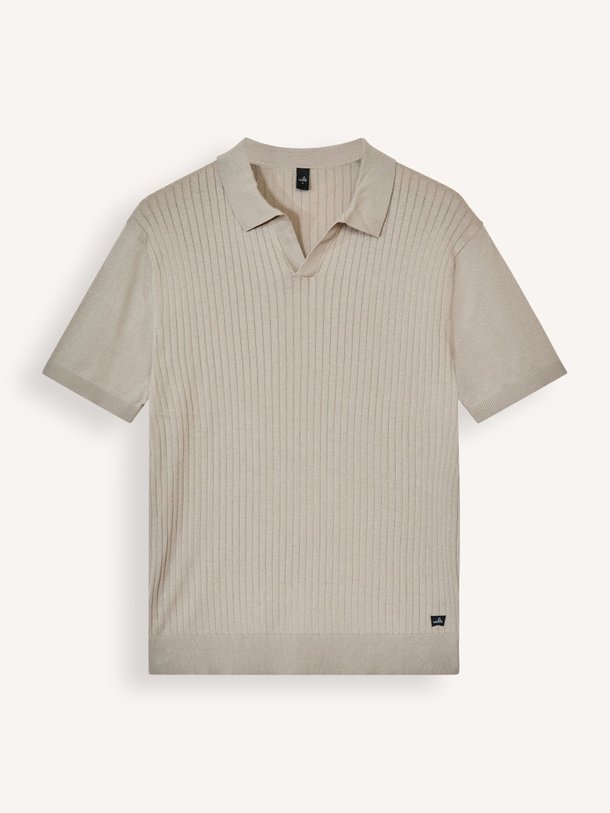 Ontdek de Cameron katoenen polo van Wahts in de kleur beige bij Orangebag. Op werkdagen voor 21:45 besteld, morgen in huis.