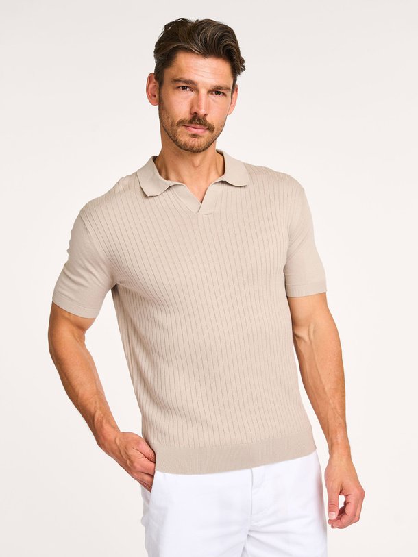 Ontdek de Cameron katoenen polo van Wahts in de kleur beige bij Orangebag. Op werkdagen voor 21:45 besteld, morgen in huis.