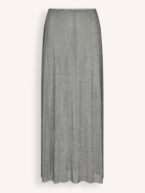 Ontdek de Sahannan geweven rok met strass van Samsoe Samsoe in de kleur zilverkleur bij Orangebag. Op werkdagen voor 21:45 besteld, morgen in huis.