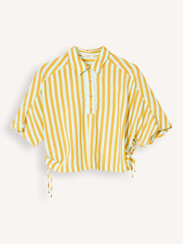 Ontdek de Lido viscosemix gestreepte top van Sessun in de kleur Lichtblauw bij Orangebag. Op werkdagen voor 21:45 besteld, morgen in huis.