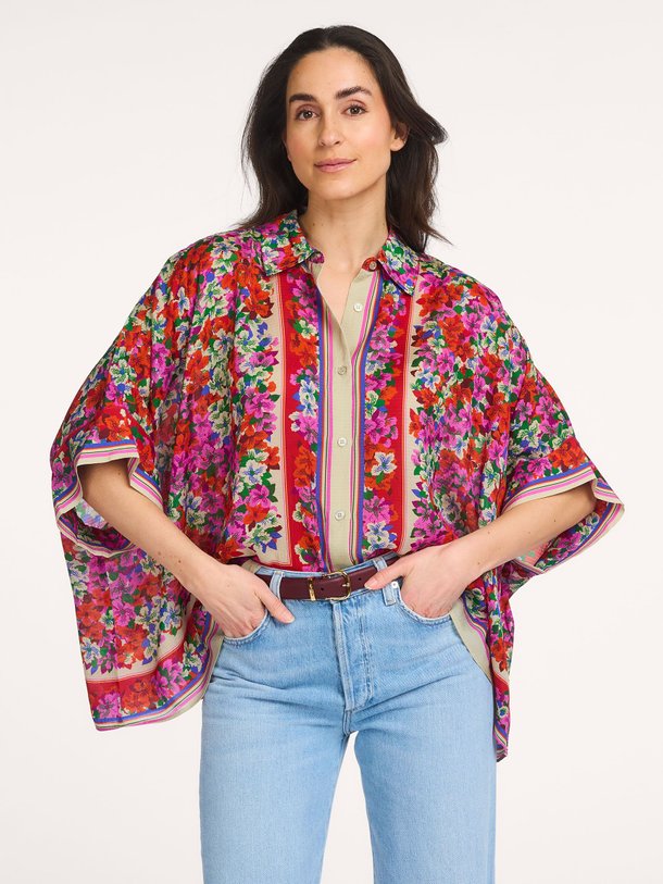 Ontdek de Jirt viscose/zijdemix blouse van Essentiel Antwerp in de kleur Paars bij Orangebag. Op werkdagen voor 21:45 besteld, morgen in huis.