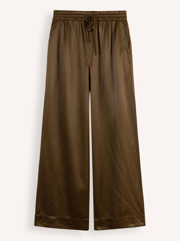 Ontdek de Estelle viscosemix glanzende broek van My Essential Wardrobe in de kleur army bij Orangebag. Op werkdagen voor 21:45 besteld, morgen in huis.