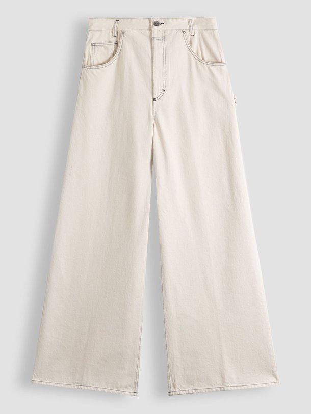 Ontdek de Morus high waist wide leg jeans van Closed in de kleur ecru bij Orangebag. Op werkdagen voor 21:45 besteld, morgen in huis.