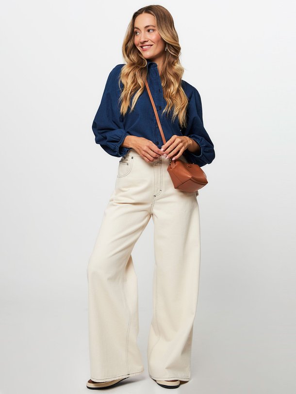 Ontdek de Morus high waist wide leg jeans van Closed in de kleur ecru bij Orangebag. Op werkdagen voor 21:45 besteld, morgen in huis.