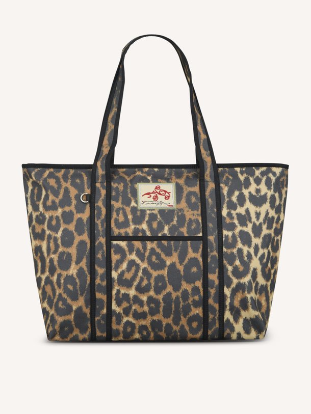Ontdek de Leopa katoenen leopard shopper van Becksondergaard in de kleur Bruin bij Orangebag. Op werkdagen voor 21:45 besteld, morgen in huis.
