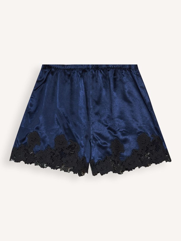 Ontdek de Kasia geweven short van Bellerose in de kleur Donkerblauw bij Orangebag. Op werkdagen voor 21:45 besteld, morgen in huis.