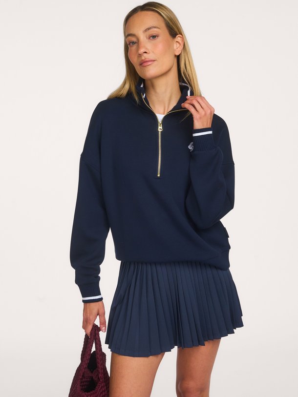 Ontdek de BERTIE HALF ZIP SWEAT van Varley bij Orangebag. Op werkdagen voor 21:45 besteld, morgen in huis.