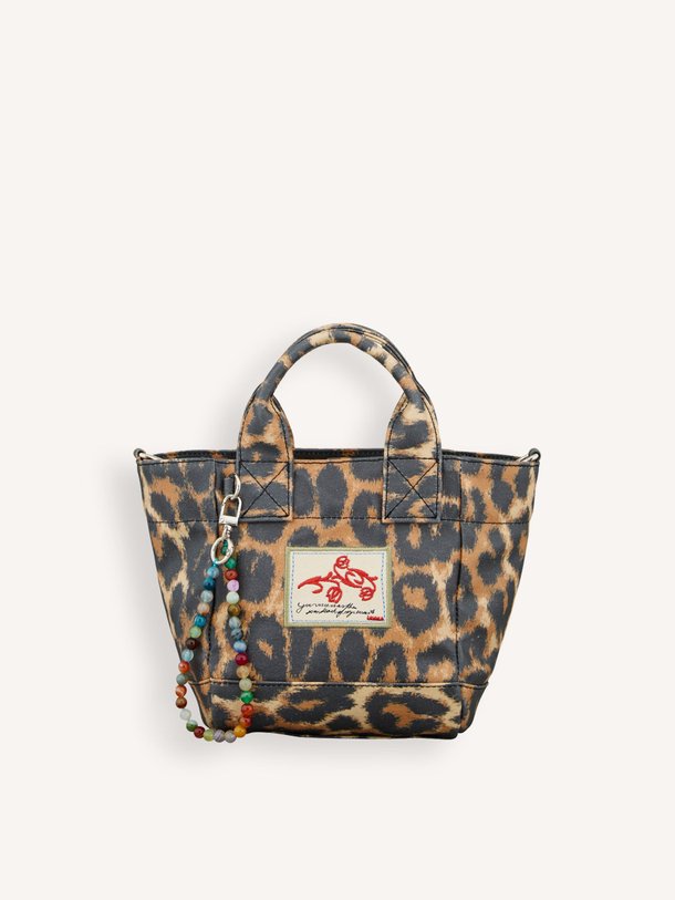 Ontdek de Leopa katoenen leopard crossbody tas van Becksondergaard in de kleur Bruin bij Orangebag. Op werkdagen voor 21:45 besteld, morgen in huis.