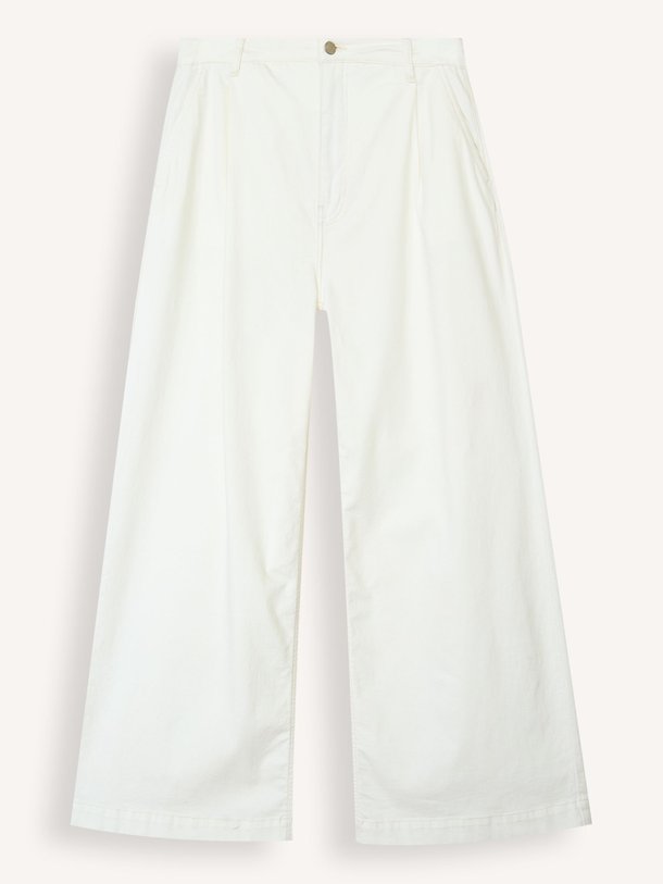 Ontdek de High waist wide leg stretch jeans van Summum in de kleur Wit bij Orangebag. Op werkdagen voor 21:45 besteld, morgen in huis.