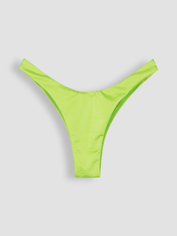 Ontdek de Soleil - Scoop High Cut Rio van Seafolly in de kleur appelgroen bij Orangebag. Op werkdagen voor 21:45 besteld, morgen in huis.