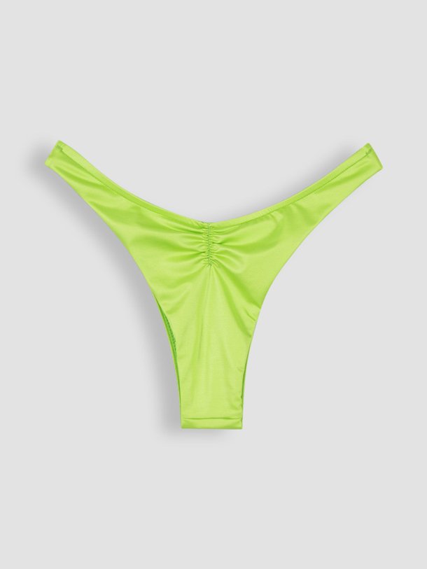 Ontdek de Soleil - Scoop High Cut Rio van Seafolly in de kleur appelgroen bij Orangebag. Op werkdagen voor 21:45 besteld, morgen in huis.