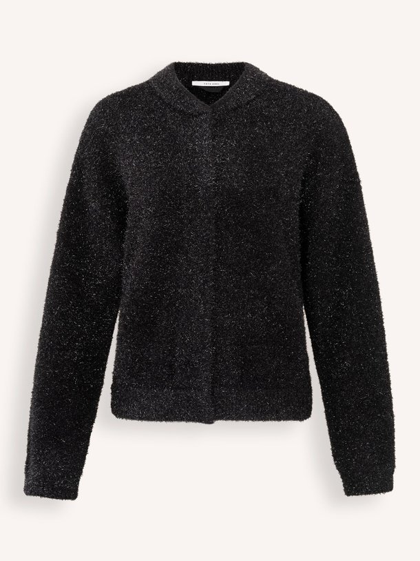 Ontdek de Gebreid lurex vest van Yaya in de kleur zwart bij Orangebag. Op werkdagen voor 21:45 besteld, morgen in huis.