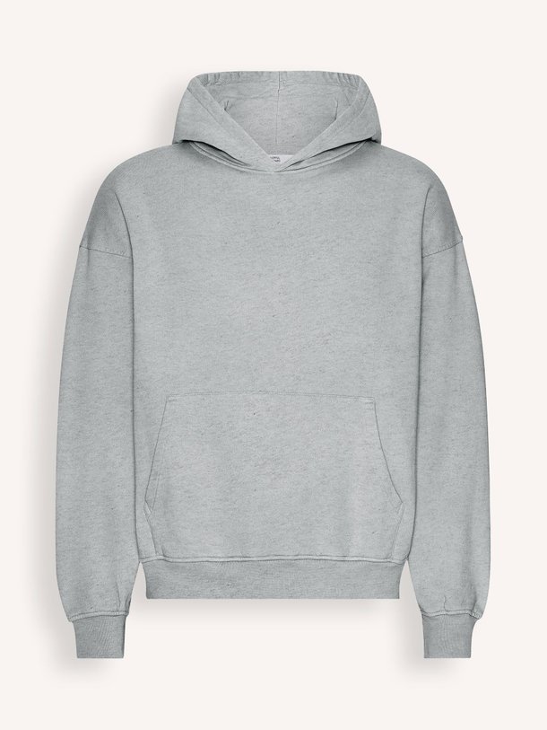 Ontdek de Organic cotton oversized gemêleerde hoodie van Colorful Standard in de kleur grijs bij Orangebag. Op werkdagen voor 21:45 besteld, morgen in huis.