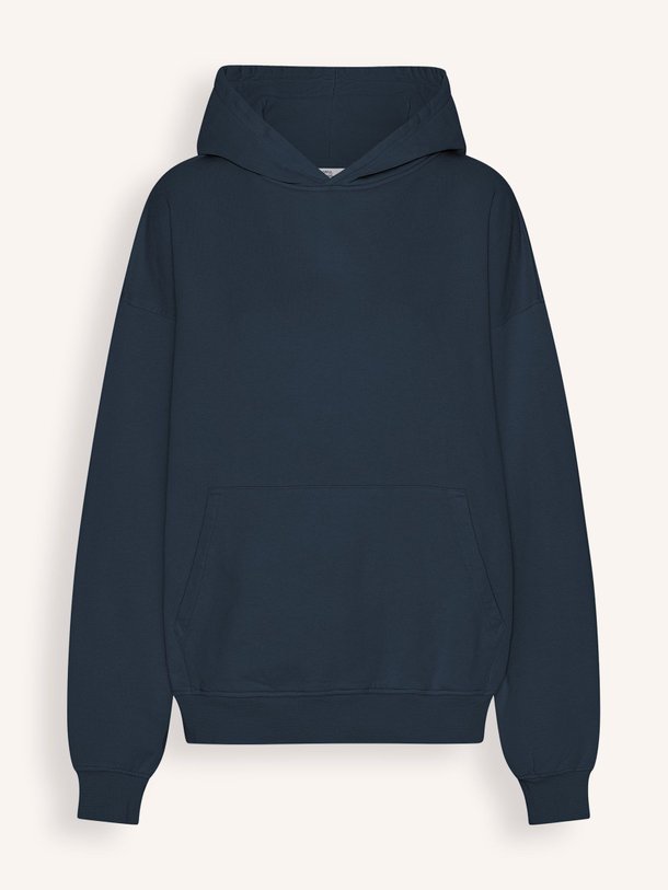 Ontdek de Organic cotton oversized hoodie van Colorful Standard in de kleur donkerblauw bij Orangebag. Op werkdagen voor 21:45 besteld, morgen in huis.