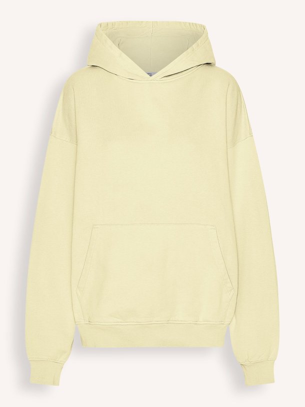 Ontdek de Organic cotton oversized hoodie van Colorful Standard in de kleur geel bij Orangebag. Op werkdagen voor 21:45 besteld, morgen in huis.