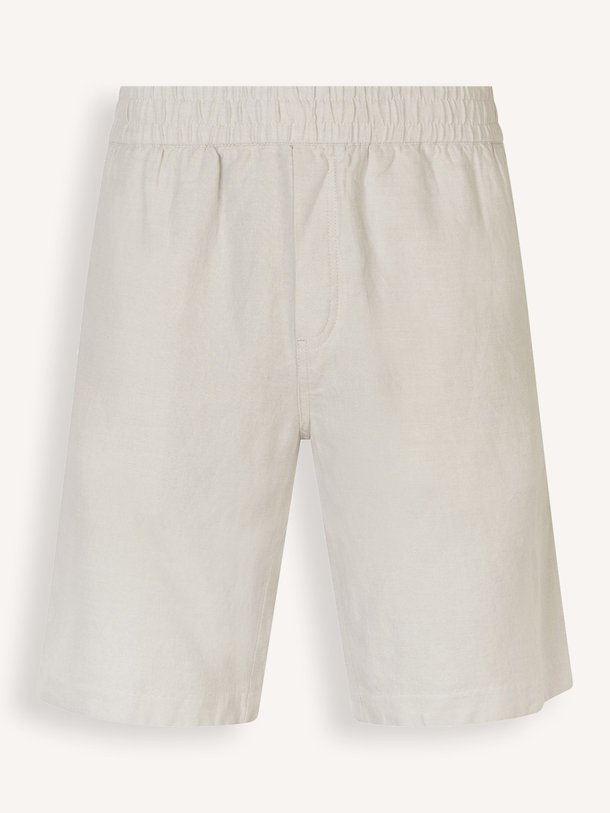 Ontdek de Smith katoen/linnenmix short van Samsoe Samsoe in de kleur beige bij Orangebag. Op werkdagen voor 21:45 besteld, morgen in huis.