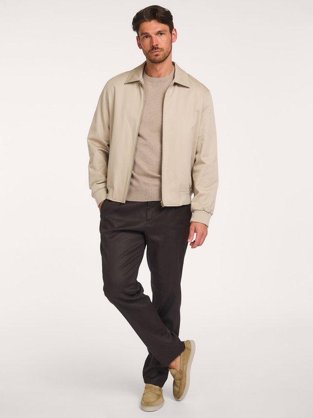 Ontdek de Linnen/katoenmix broek van Profuomo in de kleur Donkerbruin bij Orangebag. Op werkdagen voor 21:45 besteld, morgen in huis.