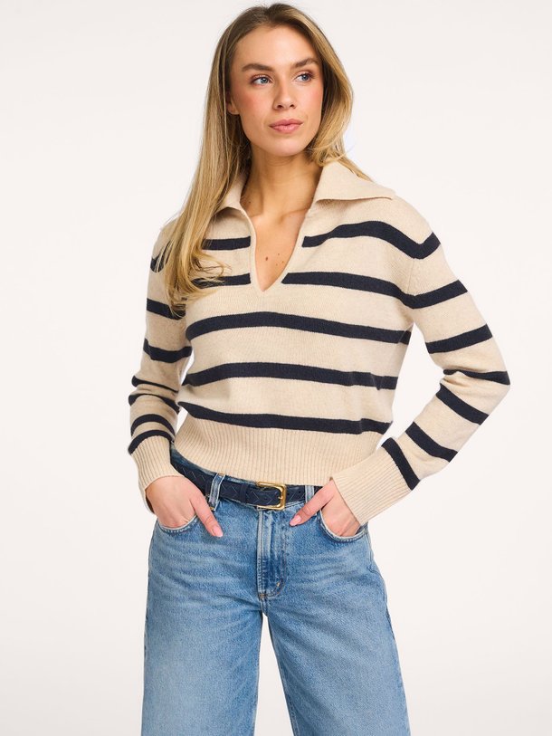 Ontdek de Grenade wolmix gestreepte trui van Vanessa Bruno in de kleur Donkerblauw bij Orangebag. Op werkdagen voor 21:45 besteld, morgen in huis.