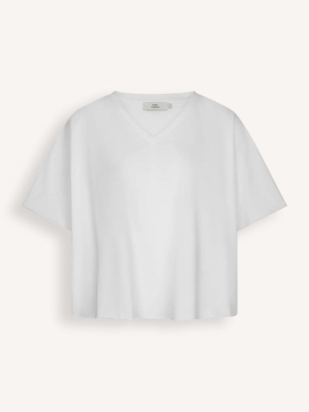 Ontdek de Chaim katoenen T-shirt van Ruby Tuesday in de kleur Wit bij Orangebag. Op werkdagen voor 21:45 besteld, morgen in huis.