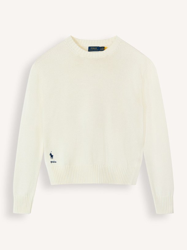 Ontdek de Katoenen trui van Ralph Lauren in de kleur Crème bij Orangebag. Op werkdagen voor 21:45 besteld, morgen in huis.