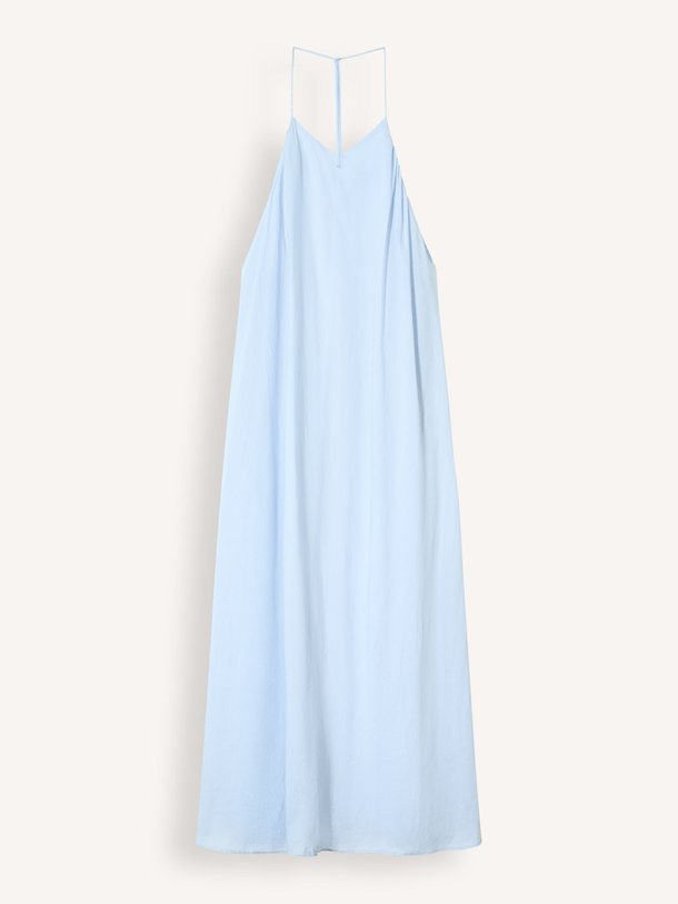 Ontdek de Katoenen maxi jurk van Closed in de kleur Blauw bij Orangebag. Op werkdagen voor 21:45 besteld, morgen in huis.