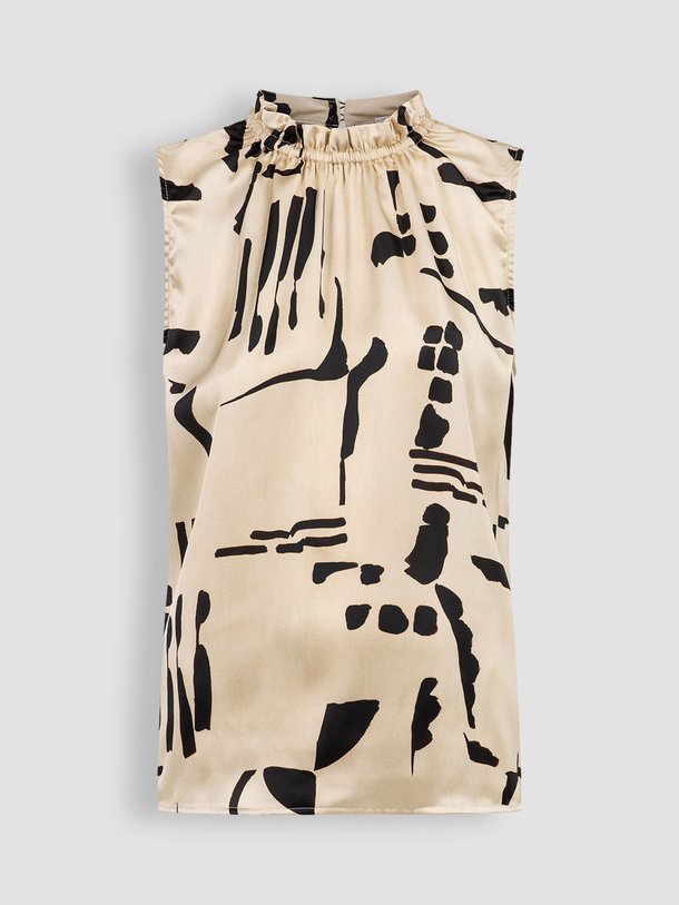 Ontdek de Darya geweven top met print van Alchemist in de kleur champagne bij Orangebag. Op werkdagen voor 21:45 besteld, morgen in huis.