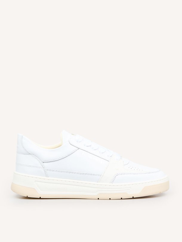 Ontdek de Low Vise lederen sneakers van Filling Pieces in de kleur Wit bij Orangebag. Op werkdagen voor 21:45 besteld, morgen in huis.