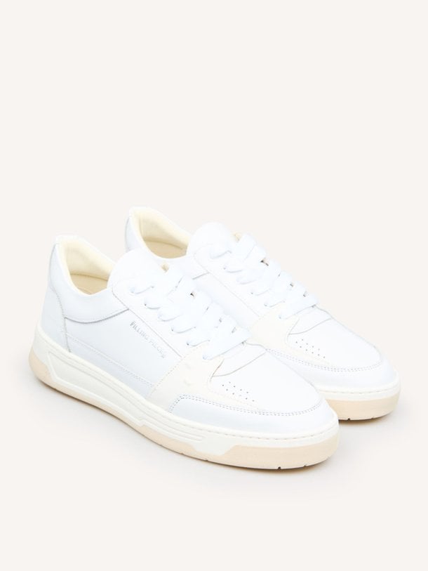 Ontdek de Low Vise lederen sneakers van Filling Pieces in de kleur Wit bij Orangebag. Op werkdagen voor 21:45 besteld, morgen in huis.