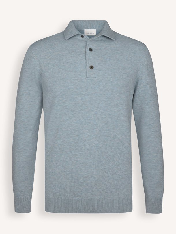 Ontdek de Lyocellmix polo trui van Profuomo in de kleur Blauw bij Orangebag. Op werkdagen voor 21:45 besteld, morgen in huis.