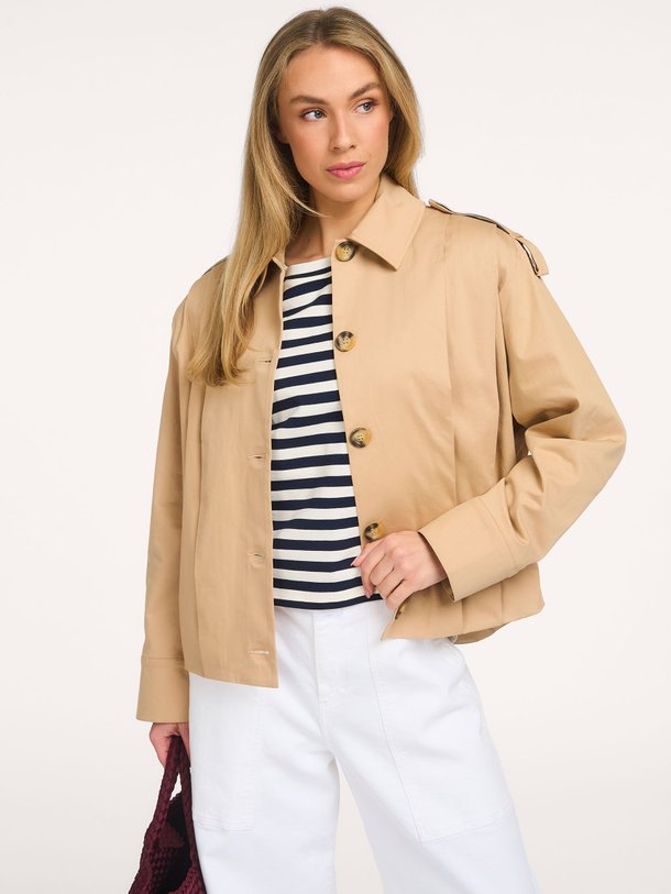 Ontdek de Atlas katoenmix trenchcoat van Studio Anneloes in de kleur Camel bij Orangebag. Op werkdagen voor 21:45 besteld, morgen in huis.