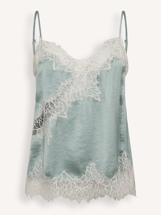 Co'Couture Idun viscosemix top - Mintgroen Ontdek de Idun viscosemix top van Co'Couture in de kleur Mintgroen bij Orangebag. Op werkdagen voor 21:45 besteld, morgen in huis.