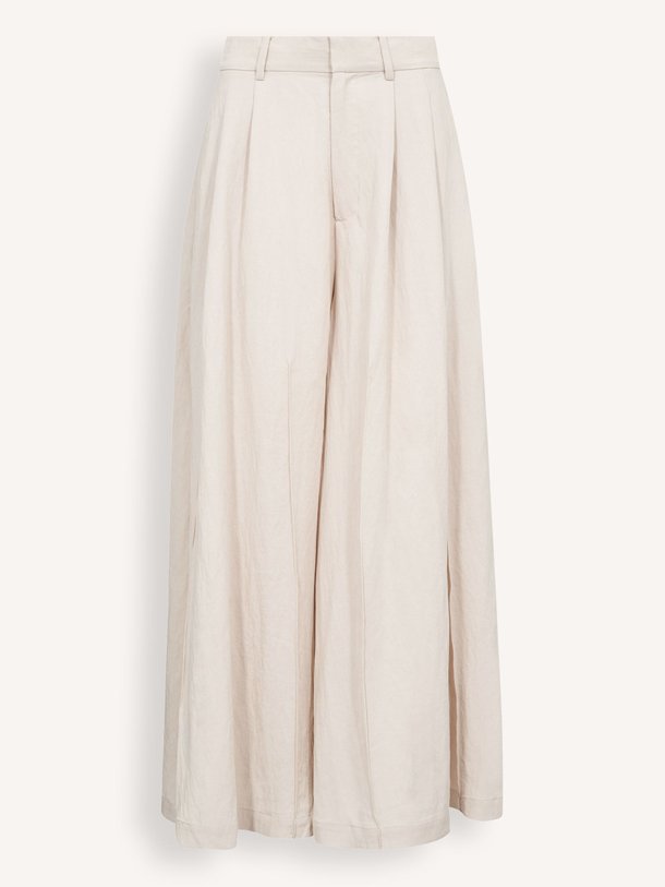 Ontdek de Pam lyocellmix broek van Co'Couture in de kleur Beige bij Orangebag. Op werkdagen voor 21:45 besteld, morgen in huis.