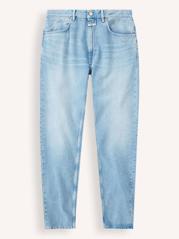 Ontdek de Cooper regular waist tapered fit jeans van Closed in de kleur lichtblauw bij Orangebag. Op werkdagen voor 21:45 besteld, morgen in huis.