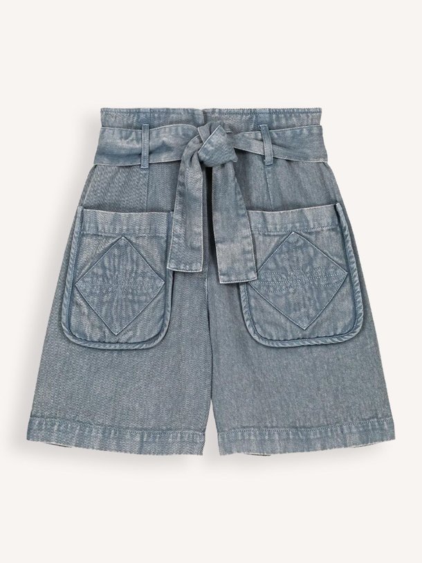 Ontdek de Virgin high waist denim short van Louise Misha in de kleur grijs bij Orangebag. Op werkdagen voor 21:45 besteld, morgen in huis.