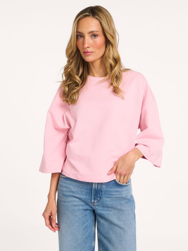 Ontdek de Dotty katoenmix sweater van Nathalie Vleeschouwer in de kleur Roze bij Orangebag. Op werkdagen voor 21:45 besteld, morgen in huis.