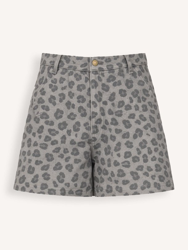 Ontdek de June organic cotton leopard short van By-Bar in de kleur Grijs bij Orangebag. Op werkdagen voor 21:45 besteld, morgen in huis.