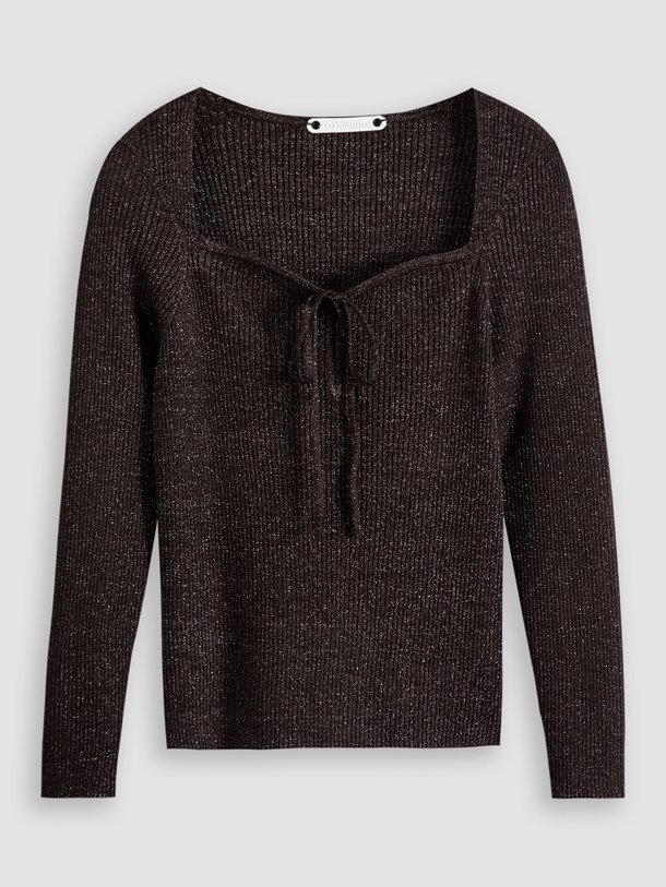 Ontdek de Badu Lurex Tie Top van Co'Couture bij Orangebag. Op werkdagen voor 21:45 besteld, morgen in huis.