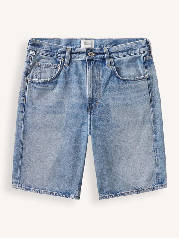 Ontdek de Court denim bermuda short van Citizens of Humanity in de kleur Blauw bij Orangebag. Op werkdagen voor 21:45 besteld, morgen in huis.