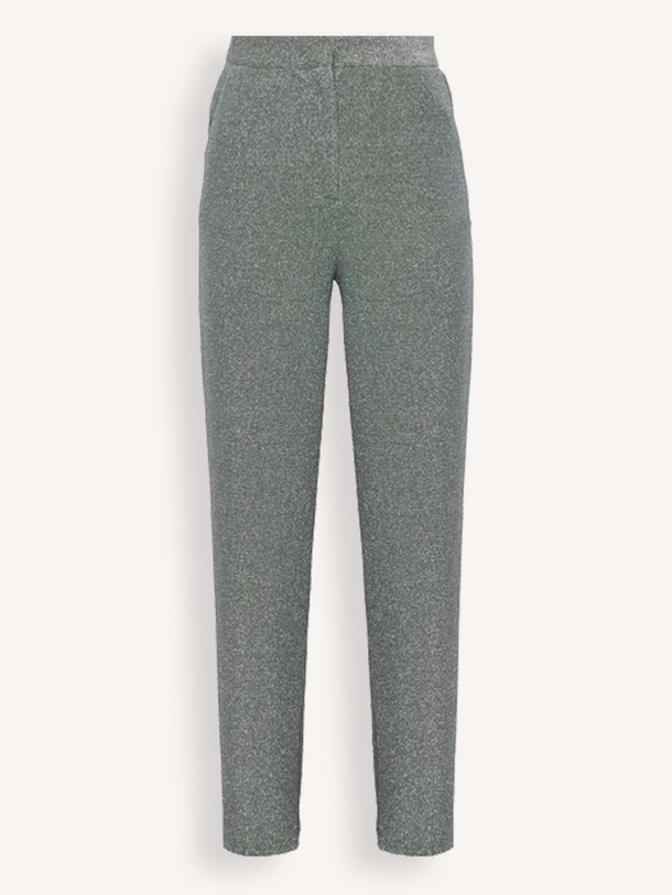 Ontdek de Aimeline elastische pantalon met lurex van Frnch in de kleur turquoise bij Orangebag. Op werkdagen voor 21:45 besteld, morgen in huis.