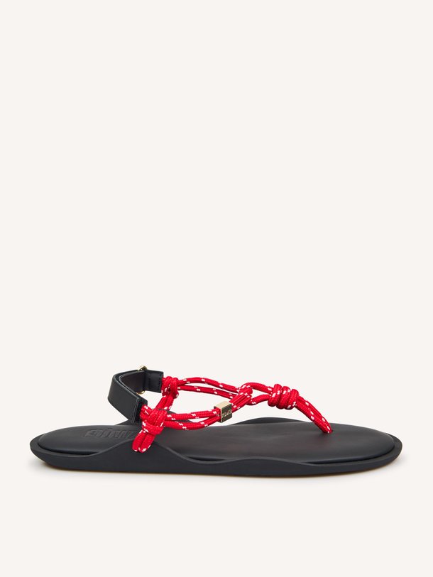 Ontdek de Flo lederen sandalen van Flowze in de kleur Rood bij Orangebag. Op werkdagen voor 21:45 besteld, morgen in huis.