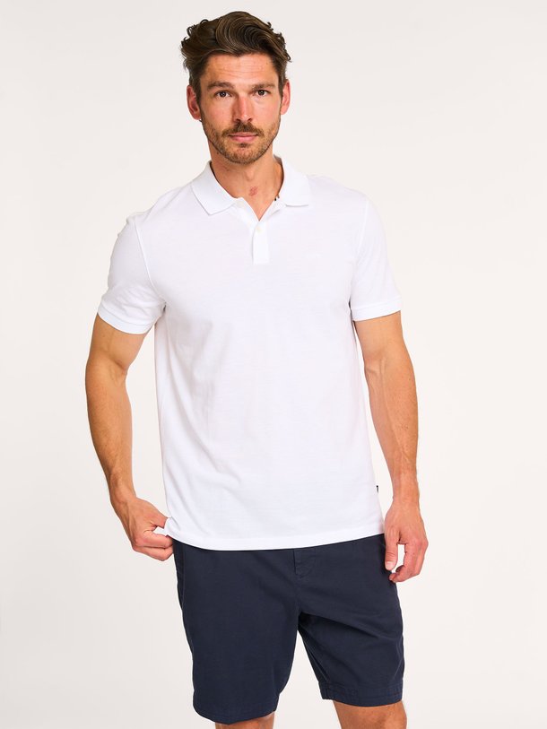 Ontdek de Pallas katoenen piqué polo van Boss in de kleur wit bij Orangebag. Op werkdagen voor 21:45 besteld, morgen in huis.
