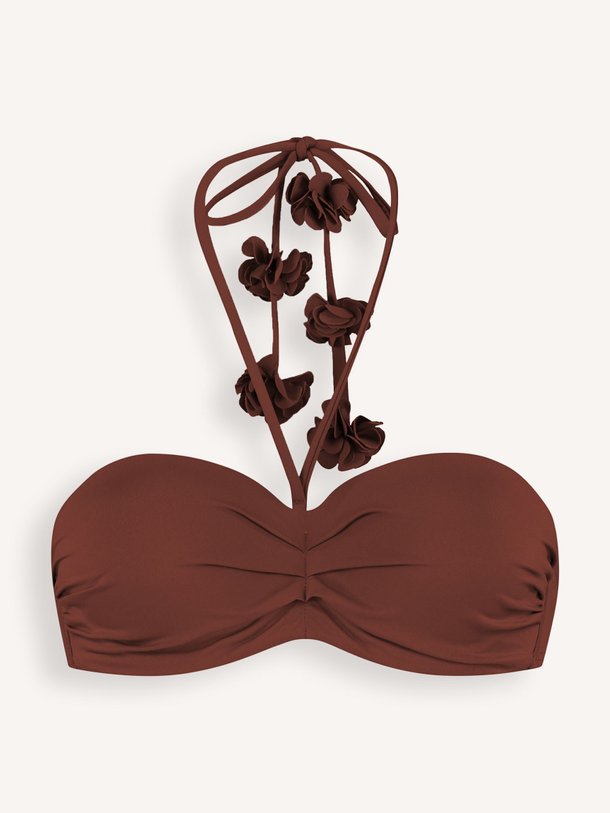 Ontdek de Henna voorgevormde bikinitop van Cyell in de kleur Bruin bij Orangebag. Op werkdagen voor 21:45 besteld, morgen in huis.