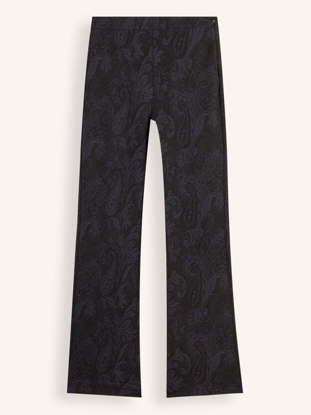 Ontdek de zave katoenmix broek met dessin van La Fee Maraboutee in de kleur donkerblauw bij Orangebag. Op werkdagen voor 21:45 besteld, morgen in huis.